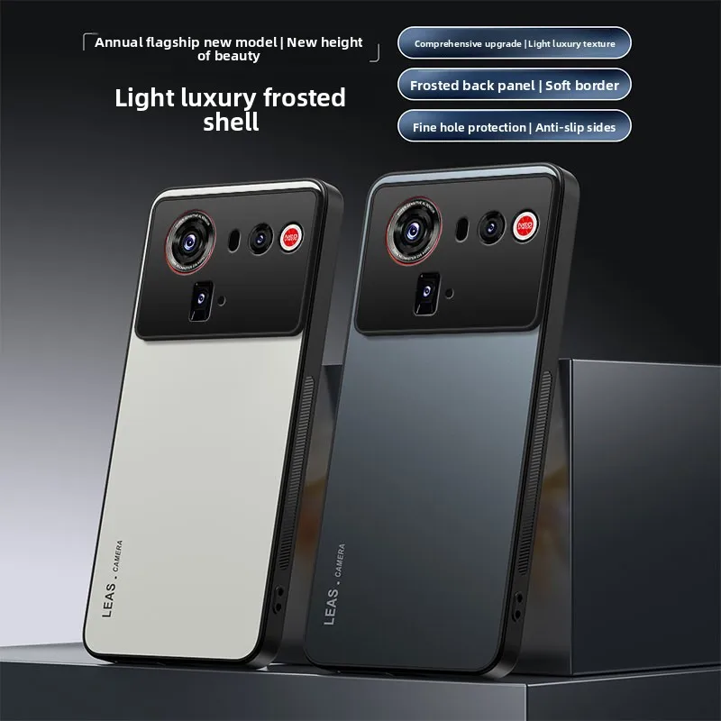 Luxury AG Matte Shockproof Bumper TPU PC Back Cover Case
