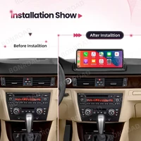 BONROAD Wireless Carplay Android auto Multimedia Player Car Radio For BMW 3 Series E90 E91 E92 E93 Touch Screen With Bluetooth - Image 2