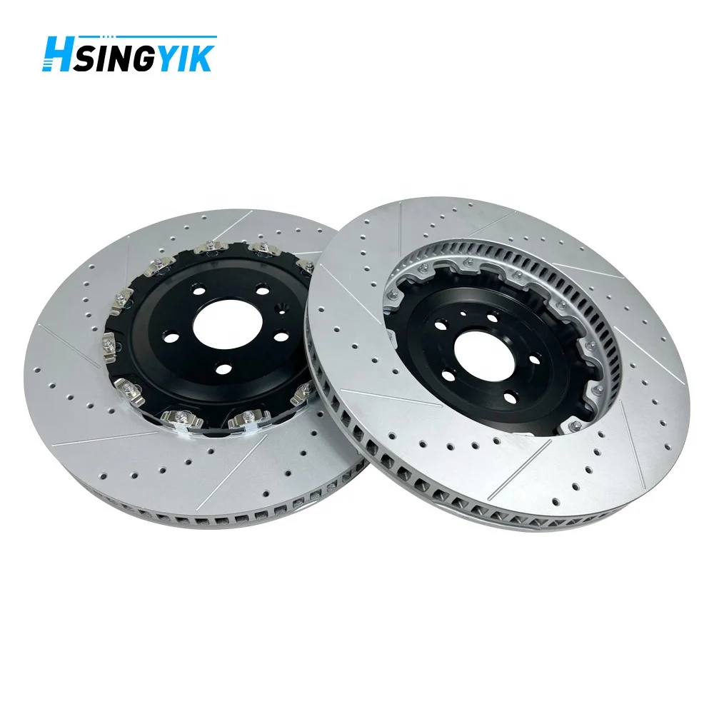 신형  400mm 브레이크 로터 브레이크 디스크 아우디 S6 Rs6 Rs7 C7 4G 스타일 2003