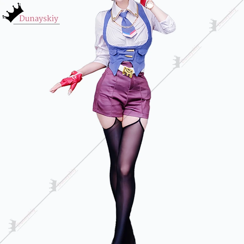 thumbnail image 1 of Disfraz de cosplay de cámara Juego de rol VALORANT Traje (XS-L) Chaleco de fiesta de lujo de anime Camisa Pantalones Uniformes de Halloween Vestidos de mujer, 1 of 5