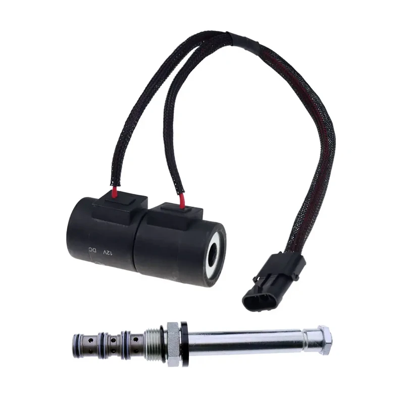 

Reverser Solenoid coil and valve AT163468 with AT163475 for John Deere Backhoe Loader 300D 310D 315D