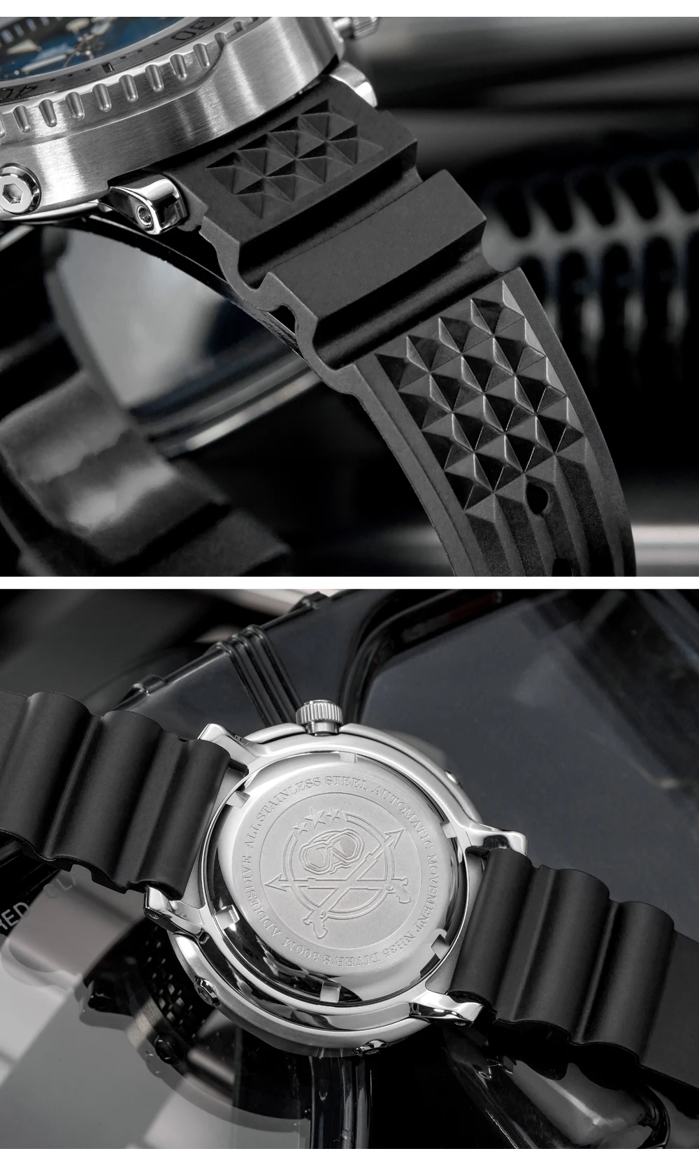 Мужские автоматические часы ADDIESDIVE Monster NH35A, мужские ...