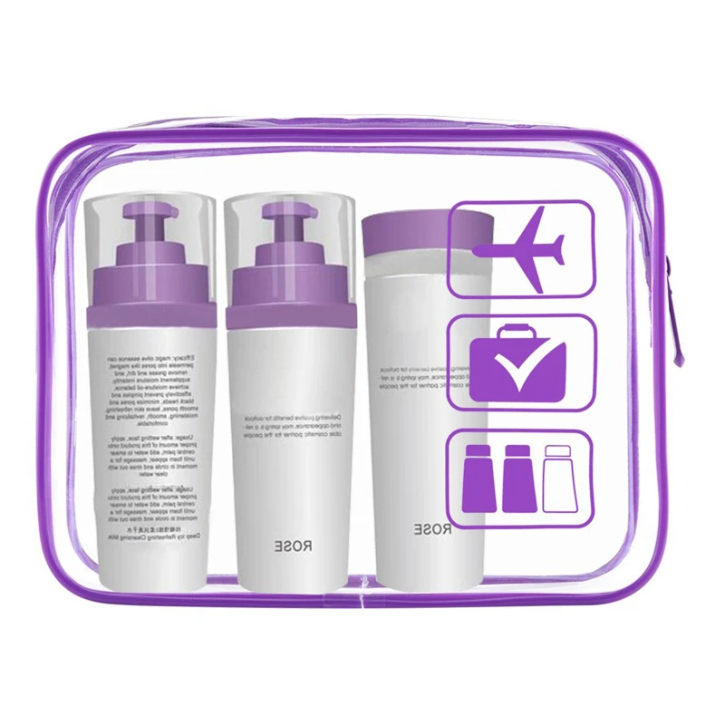 Makeup Organizer Transparent Zipper Makeup Bag Organizer Box Men Women Travel Clear Cosmetic Bag Waterproof Toiletry Wash Make Up Bags Case