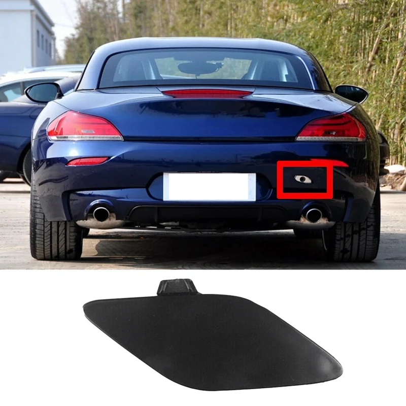51127228112 후방 범퍼 견인 커버, 자동차 견인 후크 아이 플랩 캡, BMW E89 Z4 8I 20I 23I 28I 30I 35I 2009-2016