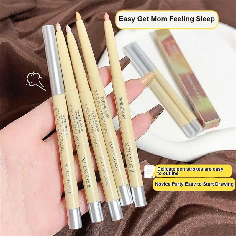 

Durable Lying Silkworm Pen High Gloss Pen Natural Silkworm Lying Pen Waterproof Durable Liquid Eyeliner Pen Lying Silkworm Pen