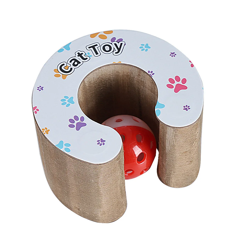 Title 3, Cat Scratch Board Pad Grinding Nails Interactiv...
