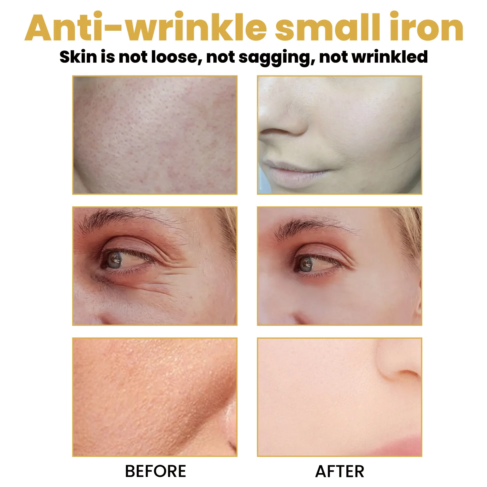 24k Gold Face Serum Advanced Wrinkles Removal Firming Essence Fade Fine Lines Tightening Moisturizing Brighten Repair Skin Care 6