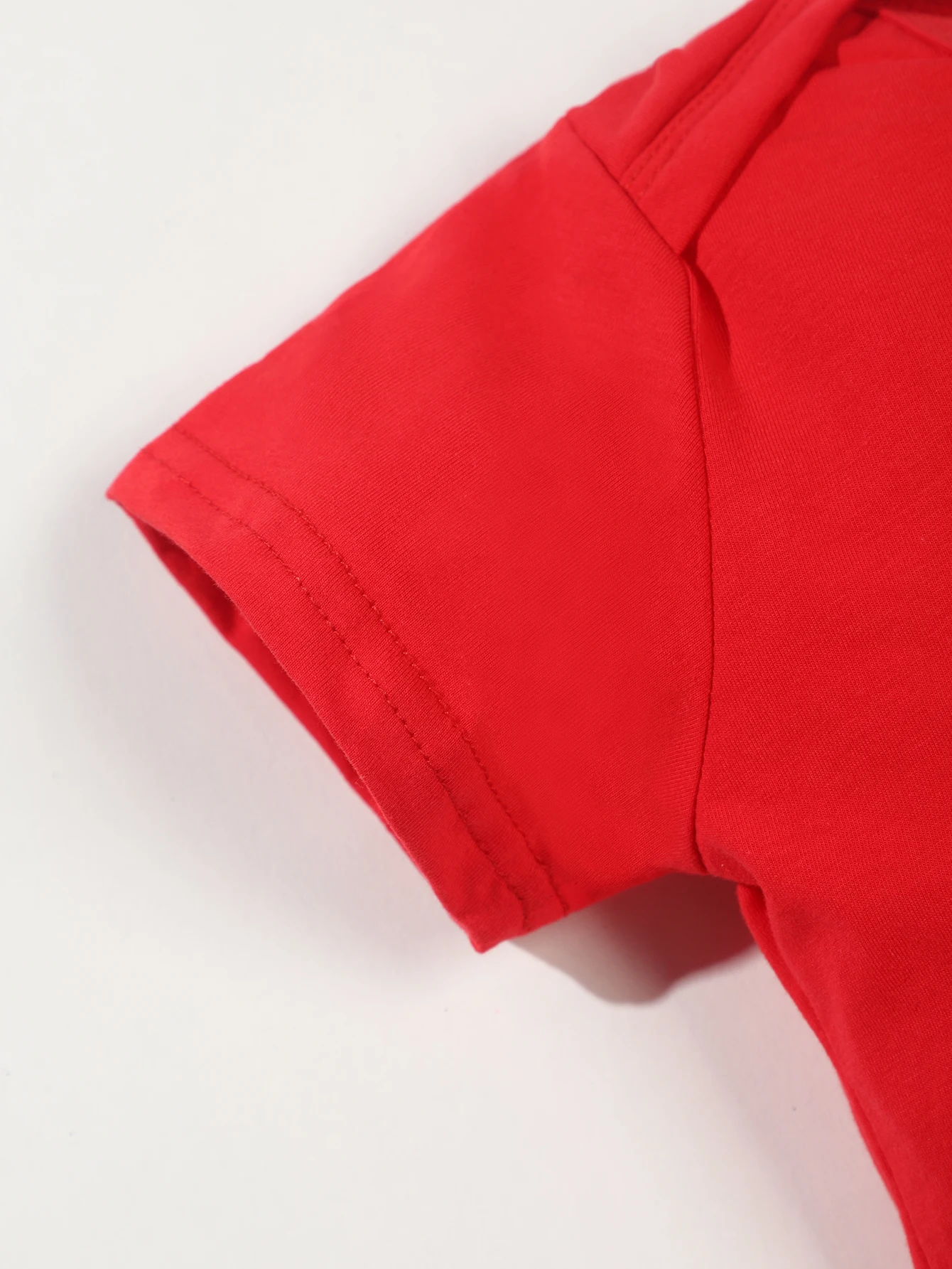 Funny Cute Baby Tomato Ketchup Bodysuit 100% Cotton Red 2024 Newborn Boys Girls Clothes Fashion Creative Trend Infant Onesies 4