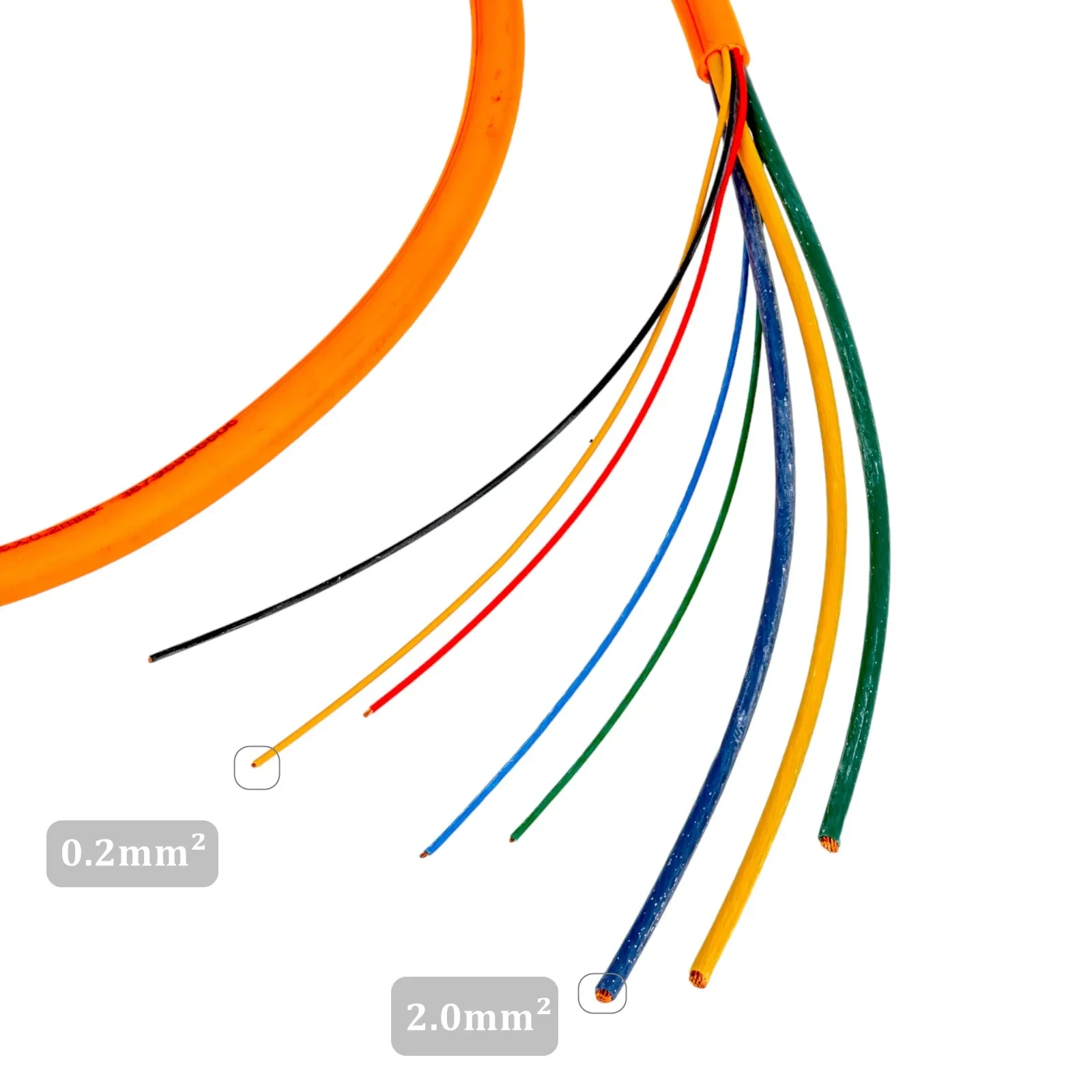 모터 케이블 800W 휠 허브 엔진, 5 홀 센서 커넥터 와이어, 전기 스쿠터 자전거용, 1.1 계량기 2.0mm ² 수리 부품