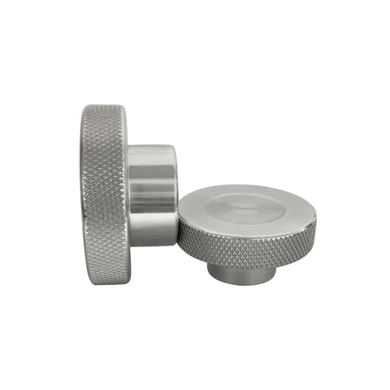 Aluminium Alloy Handwheel Knurling Stepper Motor Fine-Tuning Dia 20 30 40 50 60 80mm
