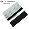 2Pcs Car Vinyl Wrap Felt Squeegee with Replaceable Felts Film Stickers Decals Wallpaper Applicator Scraper Window Tinting Tool 4