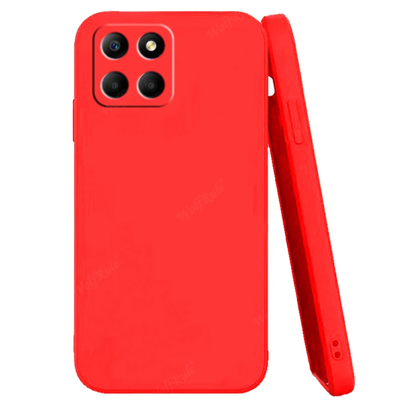 Shockproof Liquid Silicone TPU Case Cover for Honor 70 Lite – Soft Bumper Protection