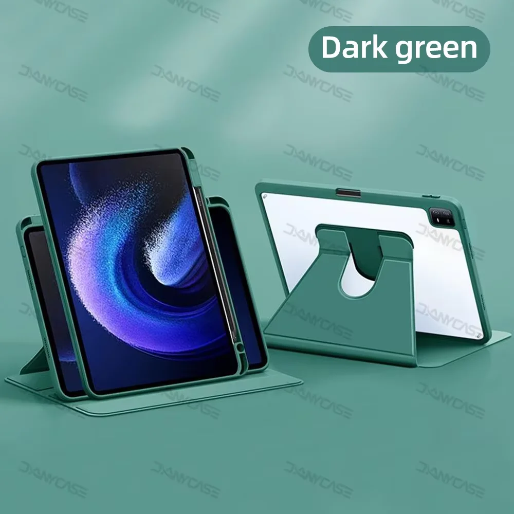 360° Rotating TPU Flip Protective Tablet Case