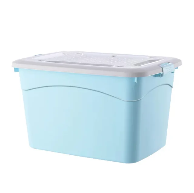 特大プラスチック収納ボックス衣類収納ボックス家庭用収納