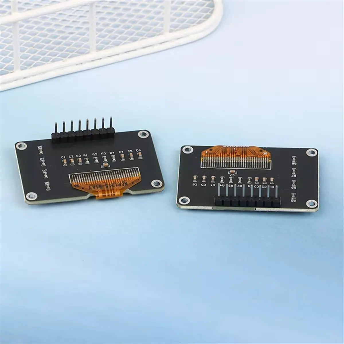 19K 전자제품 액세서리,0.96인치 OLED 디스플레이 12864 모듈 IIC SSD1315 블루(블랙)