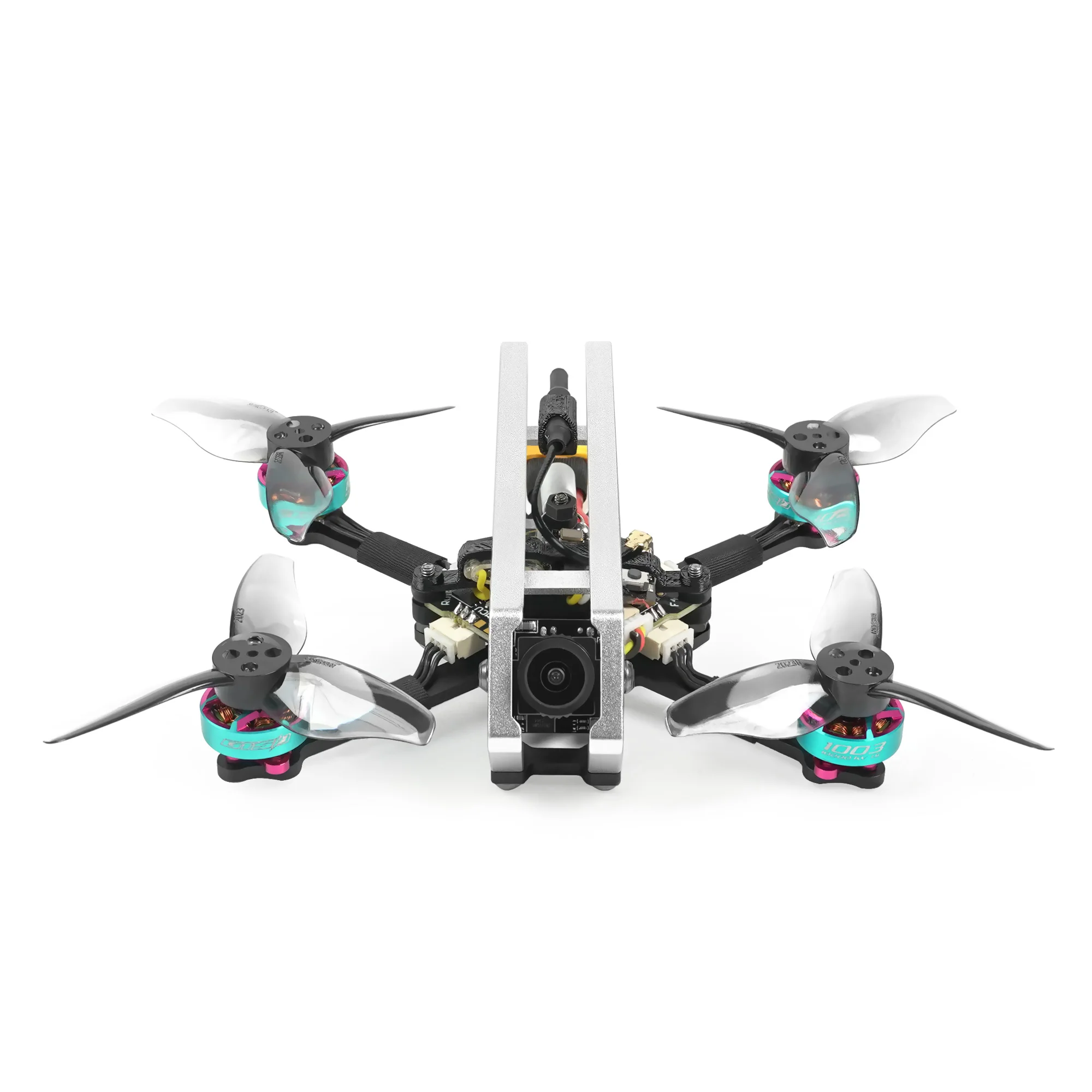 YMZFPV Lightning2 Analog FPV Drone 250mW VTX/F411 12A FC/1-2S ESC/1003 10000KV/CADDX ANT/2023-3 propeller 40g For RC FPV Drone 2