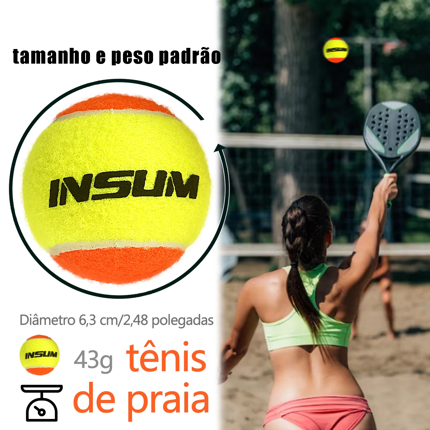 Tennis Balls 3/6/9 Pcs for Kids Training