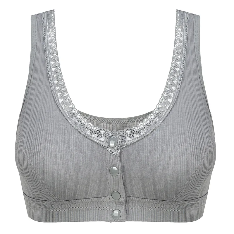 New lace front buckle underwear women's tank tops in the elderly