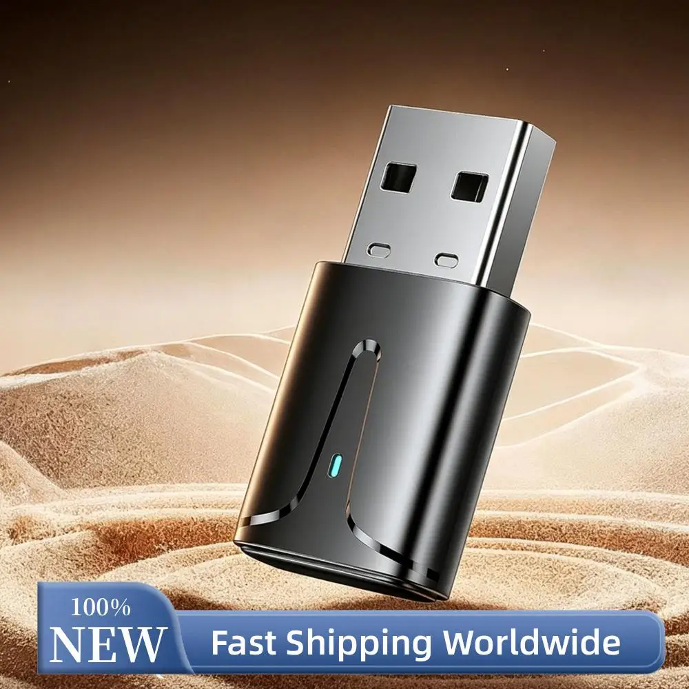 USB 블루투스 호환 5.3 어댑터 플러그 앤 플레이 외부 BT 5.3 어댑터 Wi..