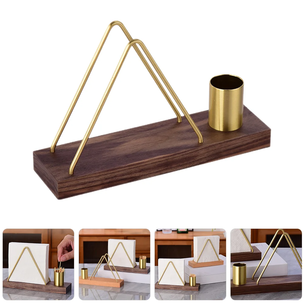 

Napkin Holder Creative Vertical Paper Towel Freestanding Dispenser Holders For Kitchen Storage Dining Room