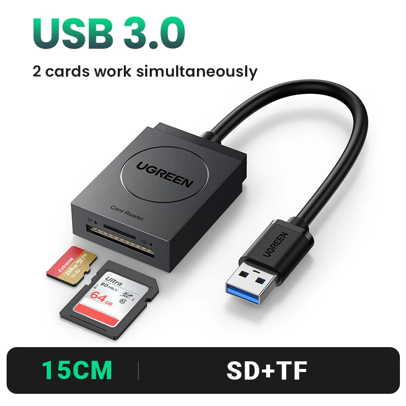 LETTORE DI SCHEDE USB tipo C, adattatore SD/Micro SD/SDXC a tipo C OTG