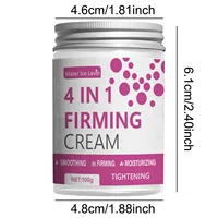 Crème raffermissante 4 en 1, gingembre, aloe vera et essence de café – Crème raffermissante hydratante pour le corps pour abdominaux, bras et jambes 4