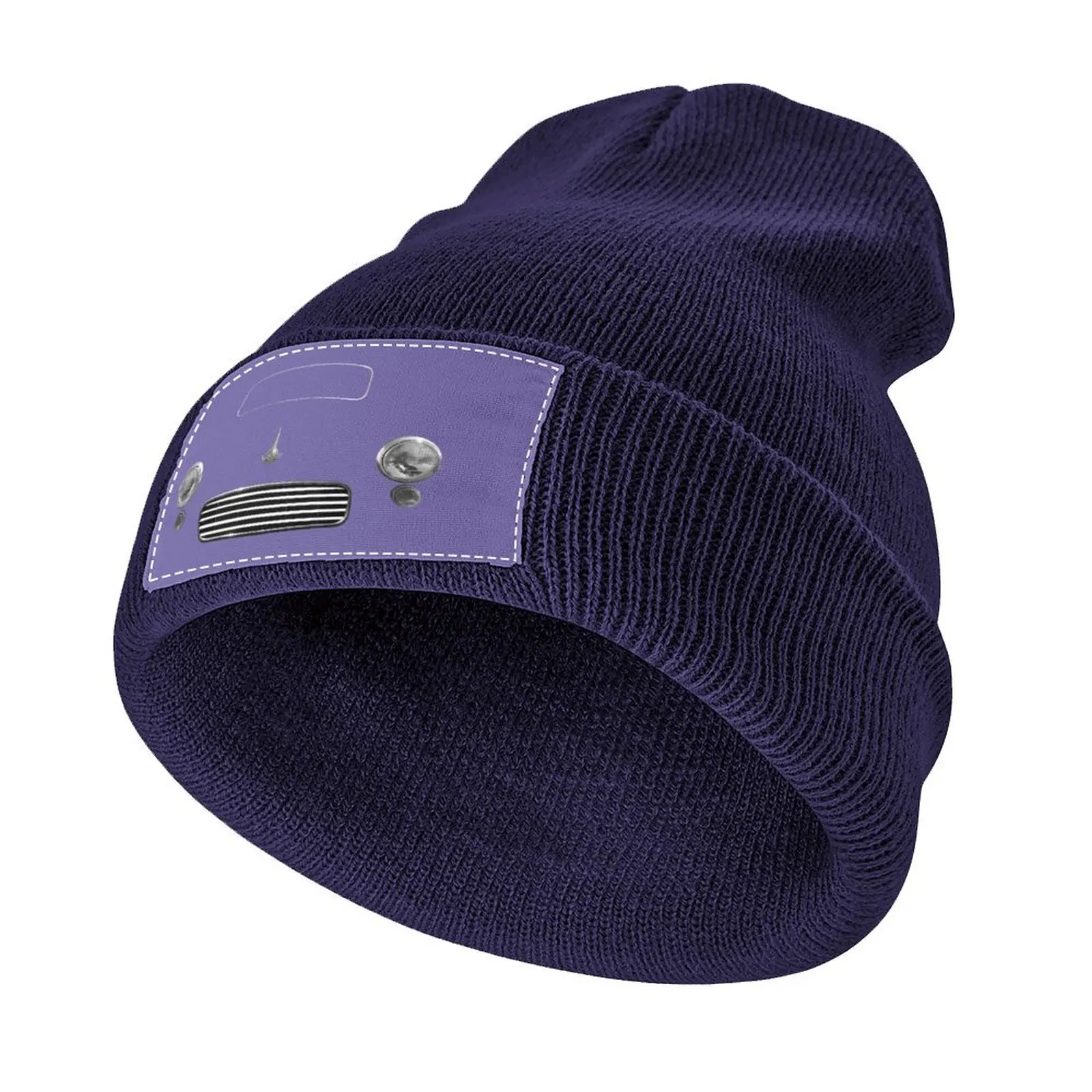 

Morris Minor classic car minimalist front Knitted Hat Kids Hat Luxury Hat New Hat Men's Hats Women's