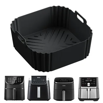 Reusable Silicone Air Fryer Liner 1