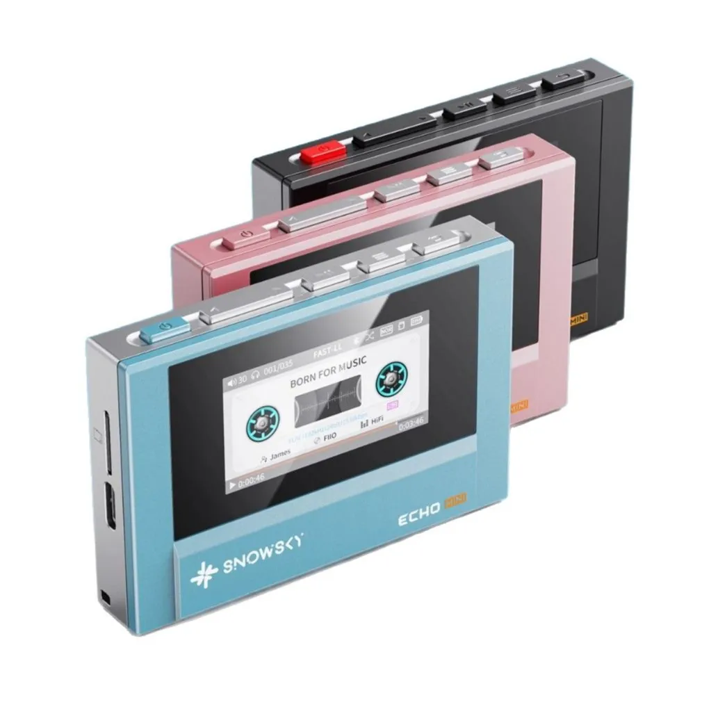 FiiO SnowSky ECHO MINI HiFi Player, Bluetooth MP3 w/ Dual Output