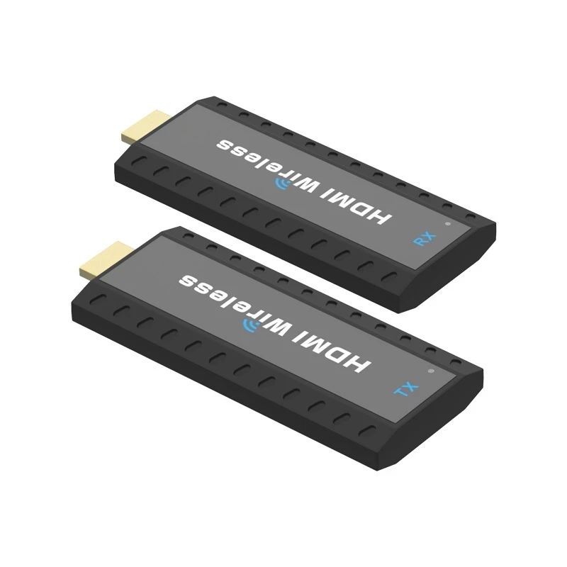 50M 무선 HDMI 익스텐더 송신기 1080P HDMI 분배기 익스텐더 PS3, 4 카메라 PC HDTV 모니터 프로젝터용 1x2 듀얼 디스플레이