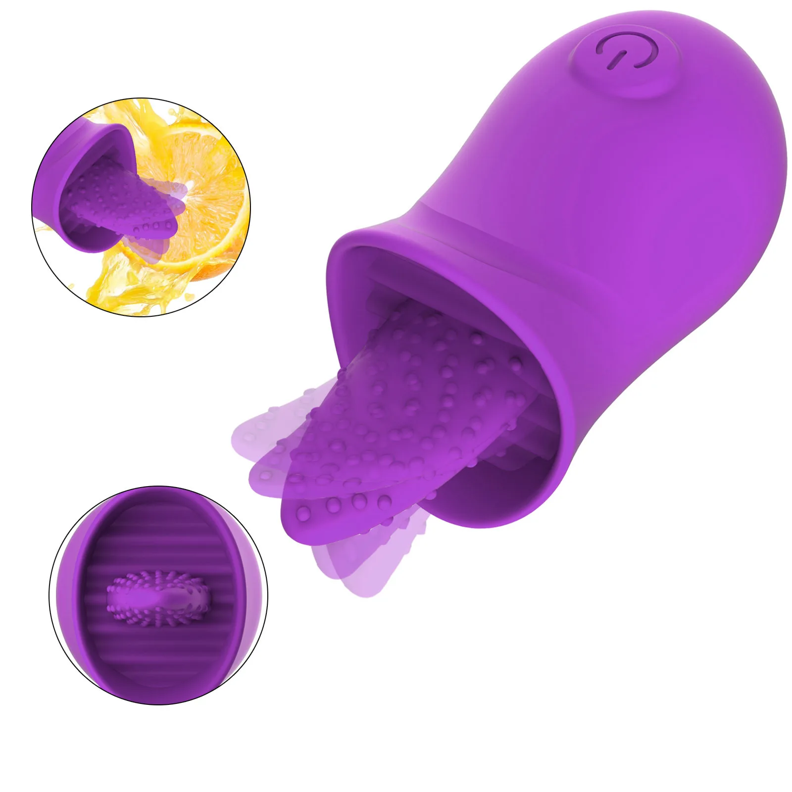 

Tongue Licking Vibrator, Female Clitoral Licking Stimulation Masturbator, Swinging Vibration Massage Stick, Adult Product