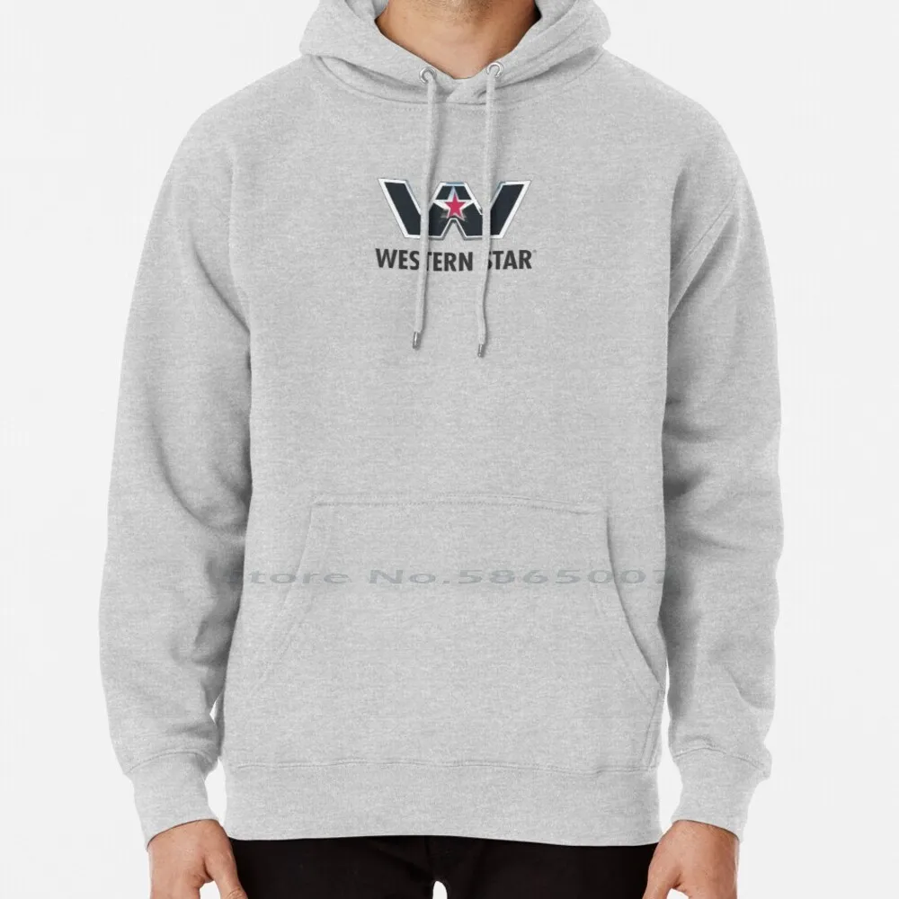 Western Trucks Abbigliamento Felpa Con Cappuccio Maglione 6Xl Cotton Car Star Daimler Freightliner Truck Peterbilt Kenworth Trucks Thomas Built Bus