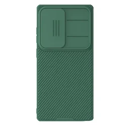 Nillkin CamShield Pro Case with Slide Camera Cover Protector for Galaxy S25 Ultra (Green)