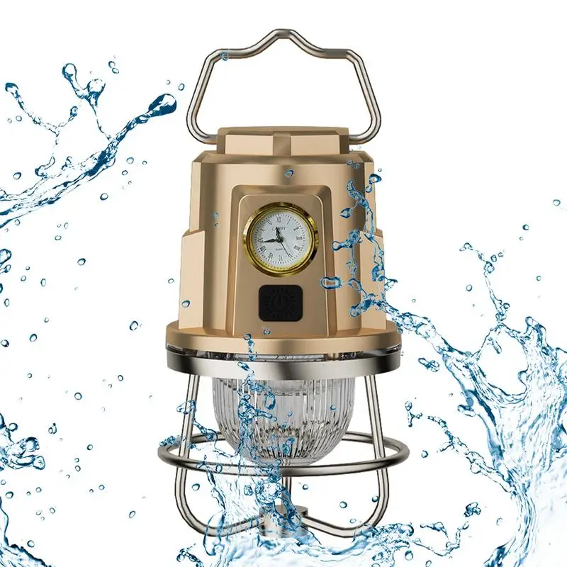 

Фонарь для палатки, портативный фонарь для палатки, водонепроницаемое Наружное освещение IPX4, аксессуар для пешего туризма, рыбалки, кемпинга, бега