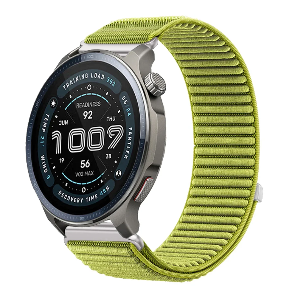 Premium 22mm Nylon Loop Sports Strap - Comfortable Bracelet Watchband
