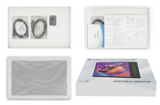 VCHANCE 13.3 インチ OLED ポータブルモニター タッチスクリーン