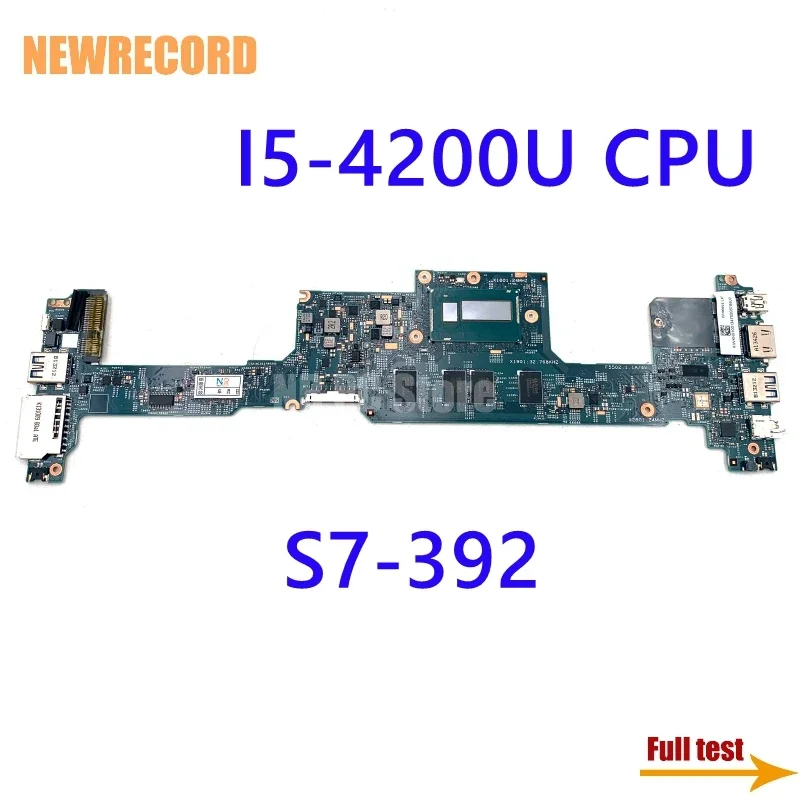 

For Acer Aspire S7-392 NBMBK11001 NB.MBK11.001 48.4LZ02.011 48.4LZ02.021 Laptop Motherboard SR170 I5-4200U CPU