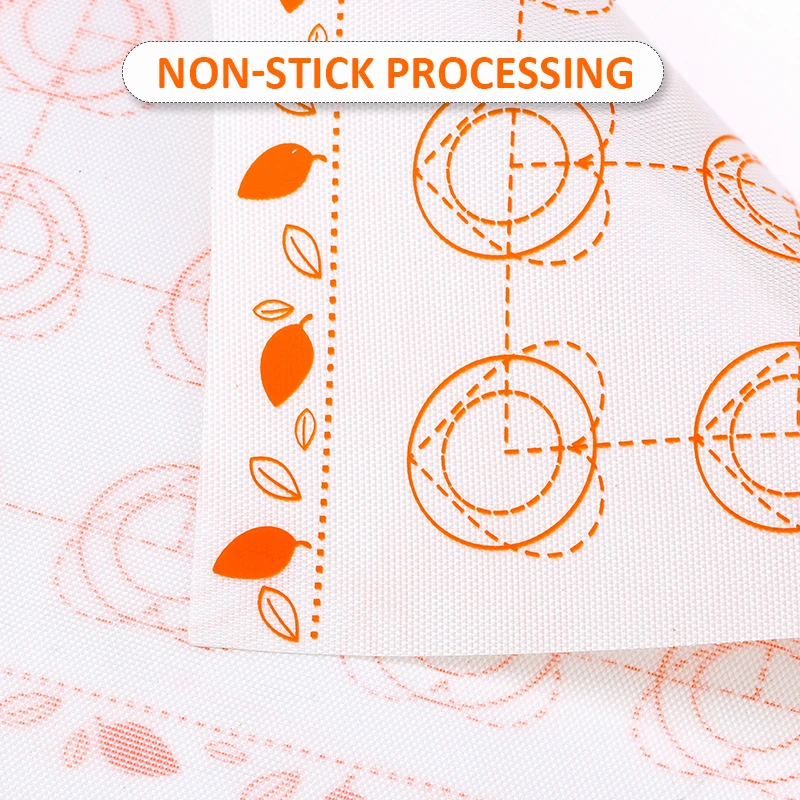 Silicone Baking Mat Non-Stick – Macaron, Fondant, Cookie, and Pastry Pad for Oven Use, ... - SKU SBMN1036 - UGI Packaging