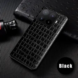 Luxury Leather Slim Fit Anti - Scratch Protective Case - Premium PU Design for Xiaomi 17T Pro (Black)