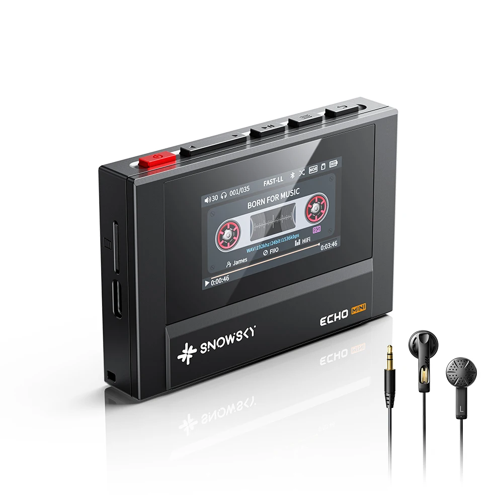 SnowSky/FiiO Echo Mini HiFi Bluetooth MP3 Pure Music Player, 15Hours thumbnail 2