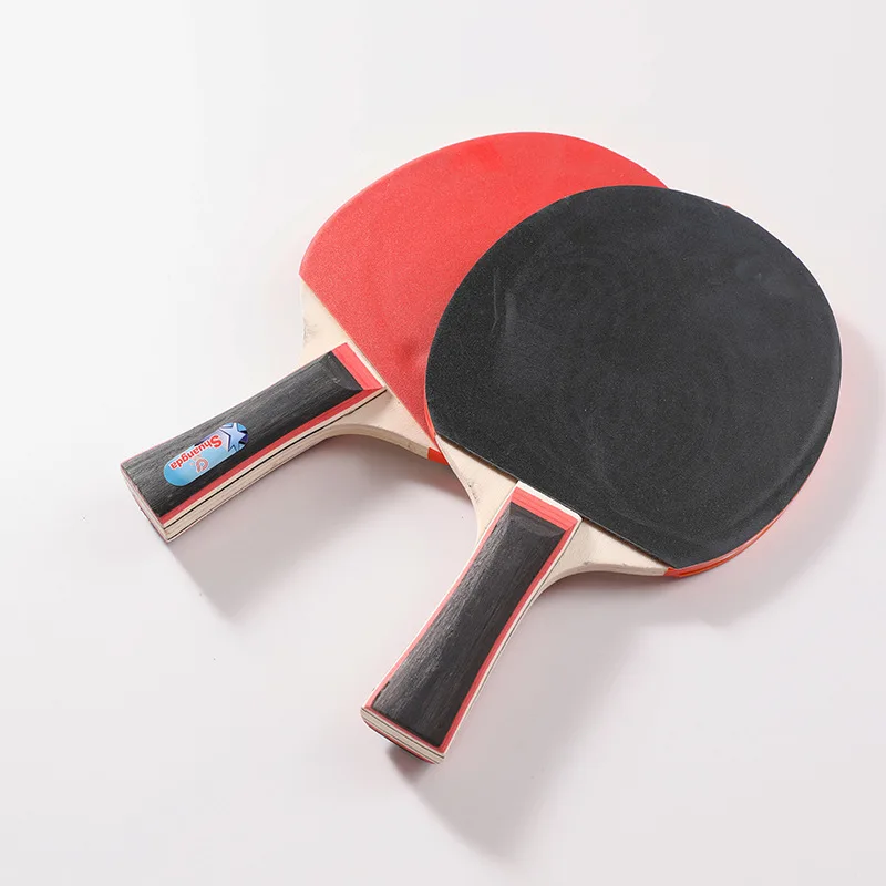 

Adult Training Match Beginner Table Tennis Racket Cross Paddle Straight Paddle Single and Double Only Table Tennis Racket