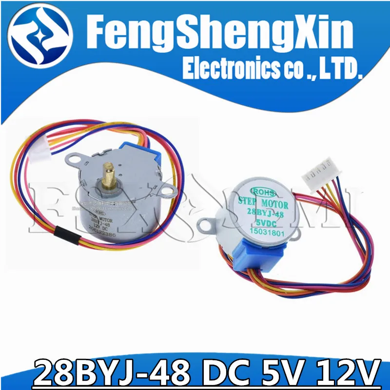 28BYJ-48 DC 5V 12V Reduction Step Gear Stepper Motor 4 Phase for ...