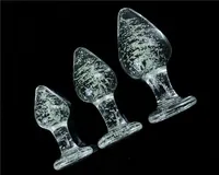 Leuchtende Anal Plug Glas Anus Dilatation Butt Plug Erwachsene Spiele Erotik Spielzeug Kristall Anal Perlen Sex Flirt für Paare Mastur bator 3