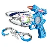 Sounding Flashing Non-firing Gun Model Children Prank Funny Fake Gun Submachine Gun Police Role Play Prop Kids Birthday Gifts 1