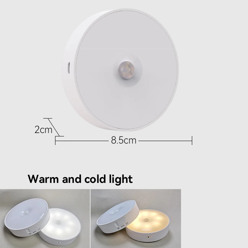 Warm and Cold light