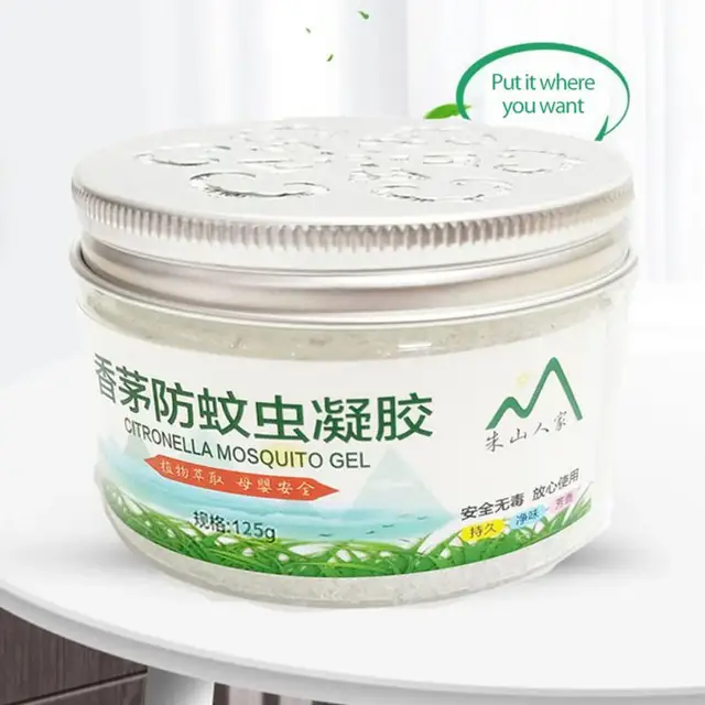 Növény Citronella Nem Mérgező Szellőztető Gél Biztonságos Terhes Nők És Csecsemők Számára Háztartási Szúnyogtaszító Krém Háztartás - Image 6