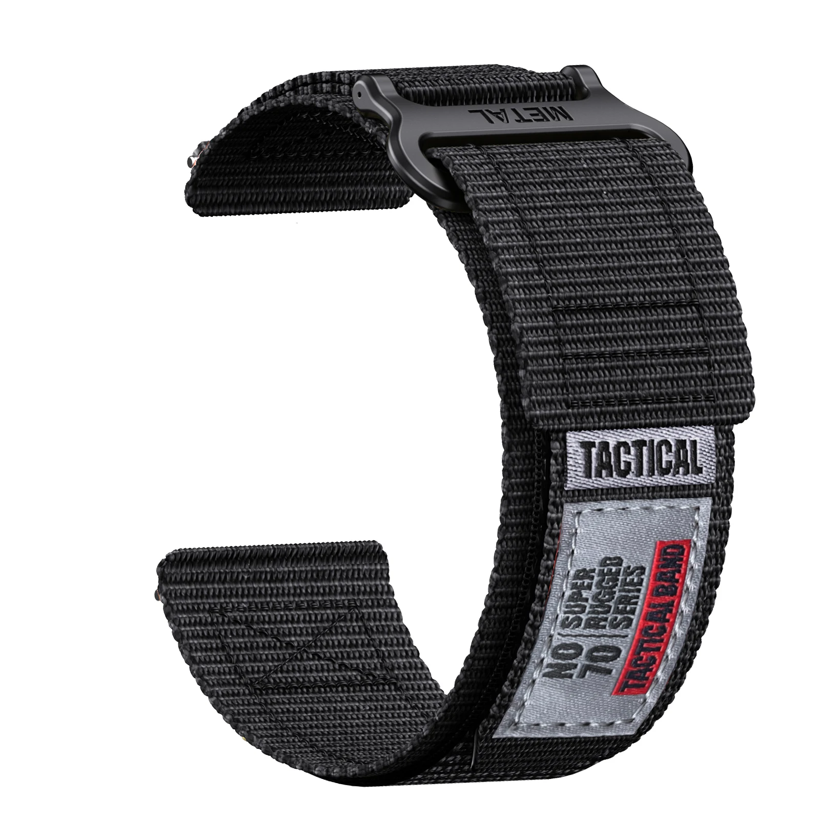 Universal 20mm Quick Release Velcro Nylon Watch Band