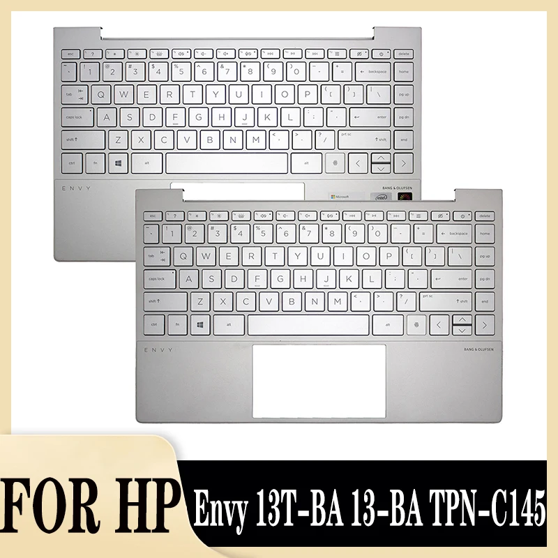 

95%New Original US Keyboard For HP ENVY 13-BA 13T-BA TPN-C145 Laptop Top Case with Backlit Palmrest Upper Cover Replace