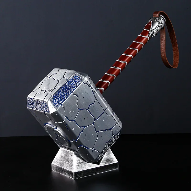 

Avengers Endgame Mjolnir Thor's Hammer Burst Weapon Resin Statue Action Figurine Desk Collectible Anime Model Toys Figures Gift