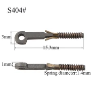 100PCS Eyeglasses Spring Hinge For Repairing Broken Eyeglass Flex Temples Broken Spring Replacement Part NEW 2